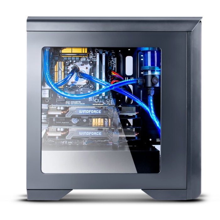 NOX Hummer ZX Midi Tower Negra